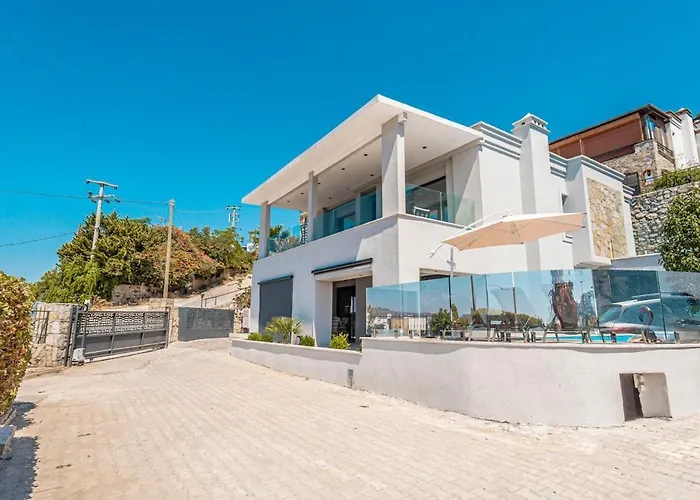 18 By Cimentepe Deluxe - With Heated Pool In Yalikavak Villa *